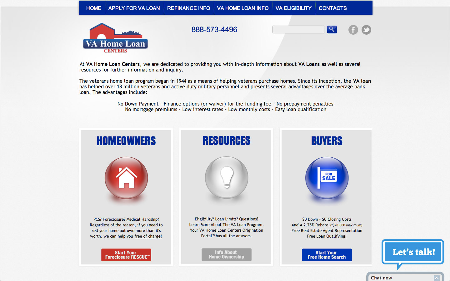 VA Home Loan Centers