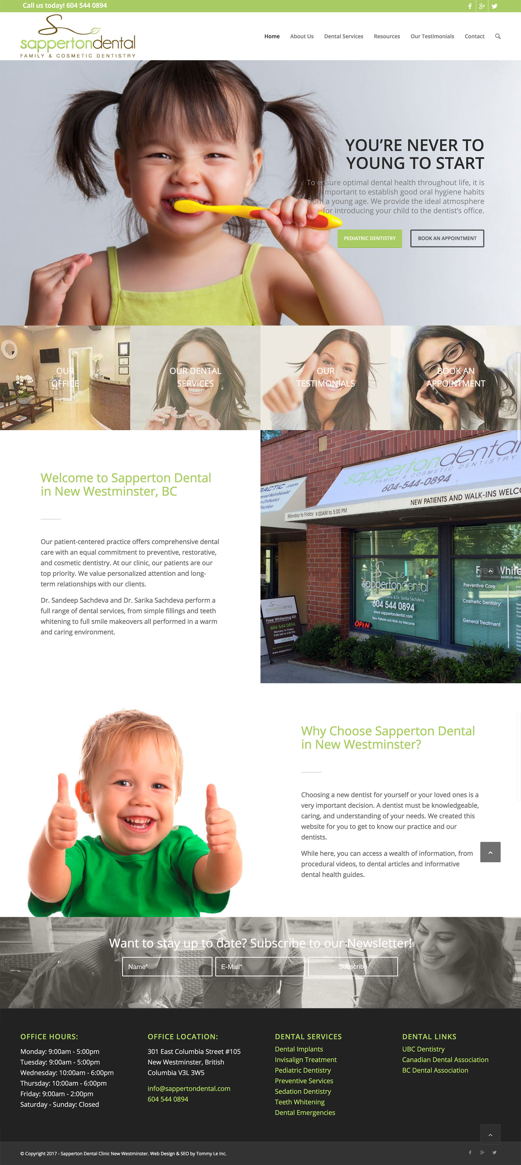 Sapperton Dental Clinic in New Westminster British Columbia